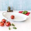 Better Homes & Gardens White Porcelain Tray with Handles