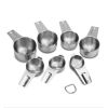 Stainless Steel 7-Piece Measuring Cups Baking Cooking Tool