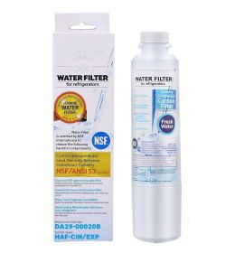 Refrigerator water filter Samsung DA29-00020B, compatible with DA29-00020A, HAF-CIN / EXP / Tier1 refrigerator (Pack: 2 Pieces)